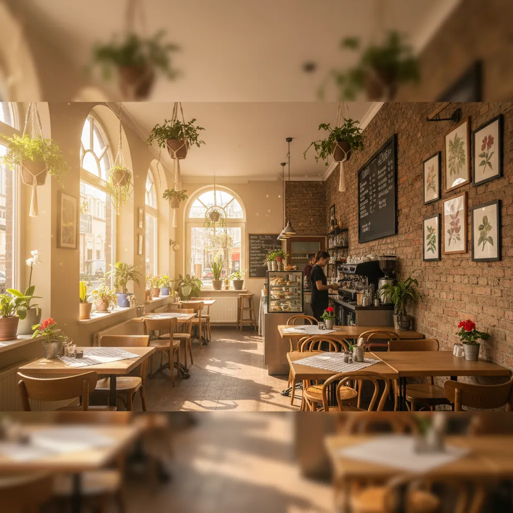 Gezellig interieur van Tante Zas & Co in Vianen