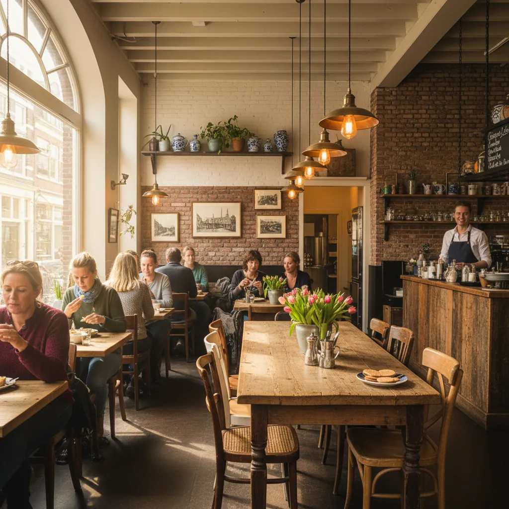 Gezellige lunchroom bij Tante Zas